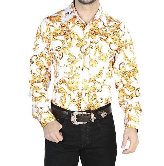 El Señor De Los Cielos - Casual Long Sleeve Shirt - Rack Hunt -