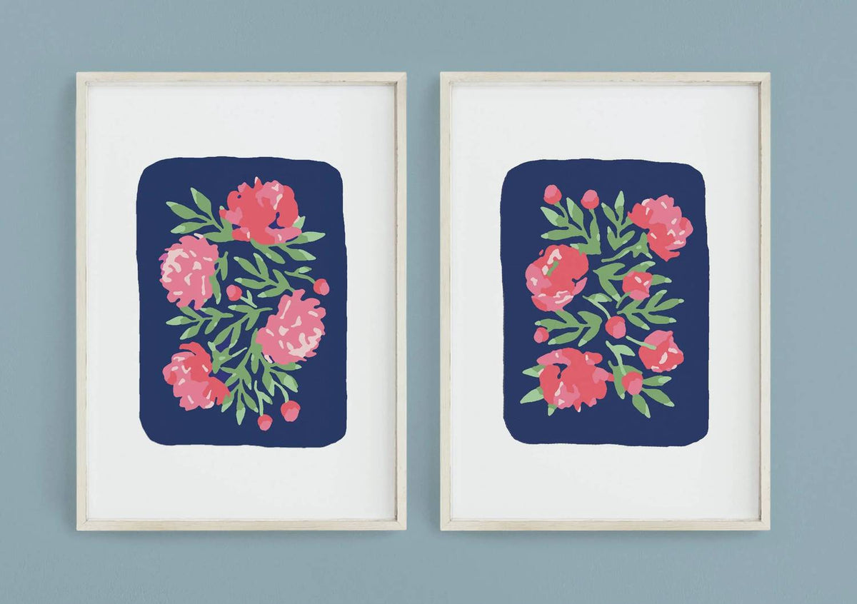 Field and Flower Paint-By-Numbers Kit