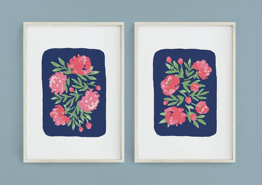 Field and Flower Paint-By-Numbers Kit