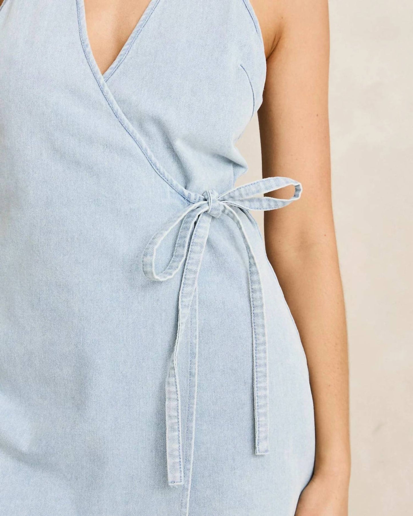 Women's Louise Wrap Mini Dress