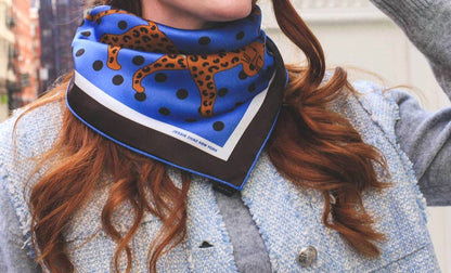 Double Sided Silk Scarf