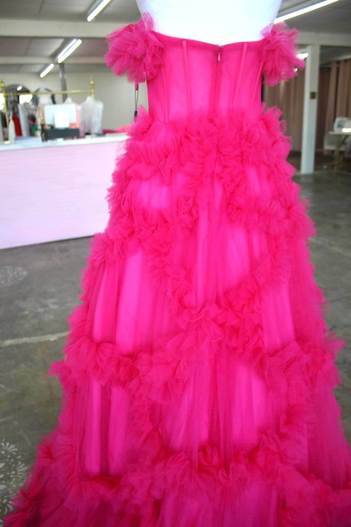 Juliet - Women's A-line Off The Shoulder Prom Dress - Rack Hunt -