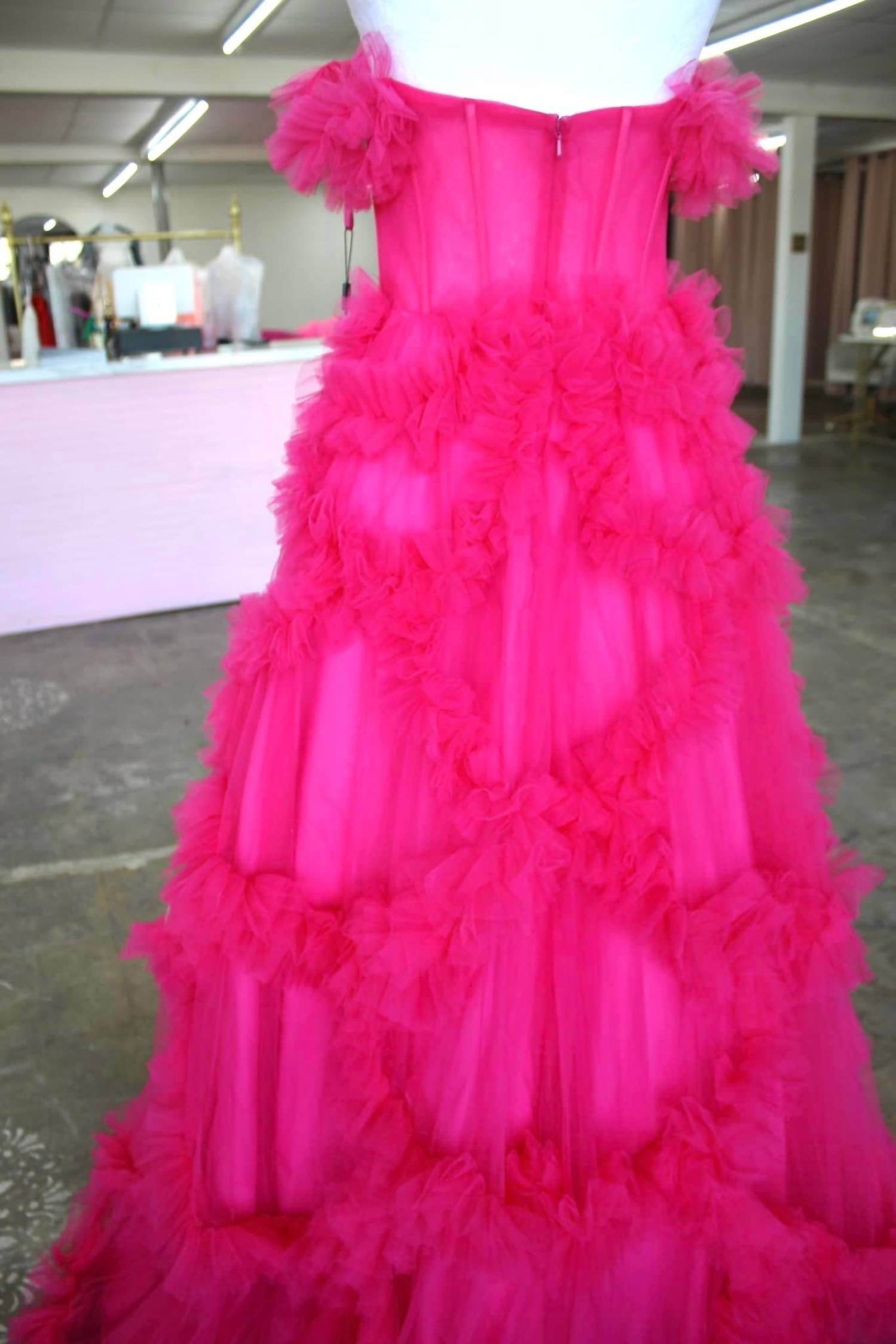 Juliet - Women's A-line Off The Shoulder Prom Dress - Rack Hunt -