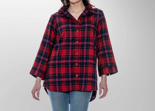 TooFan - Highland plaid top - Rack Hunt -