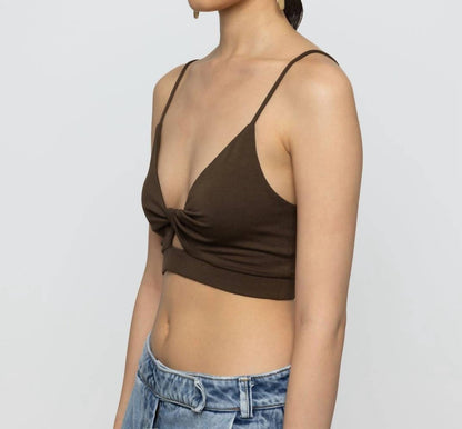 Twisted Front Cut Out Bralette