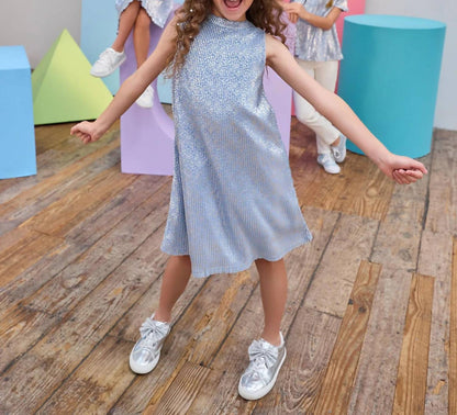 Crinkle Stars Swing Dress