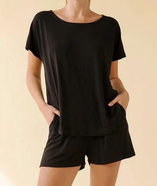 Bamboo Lounge Shorts Set