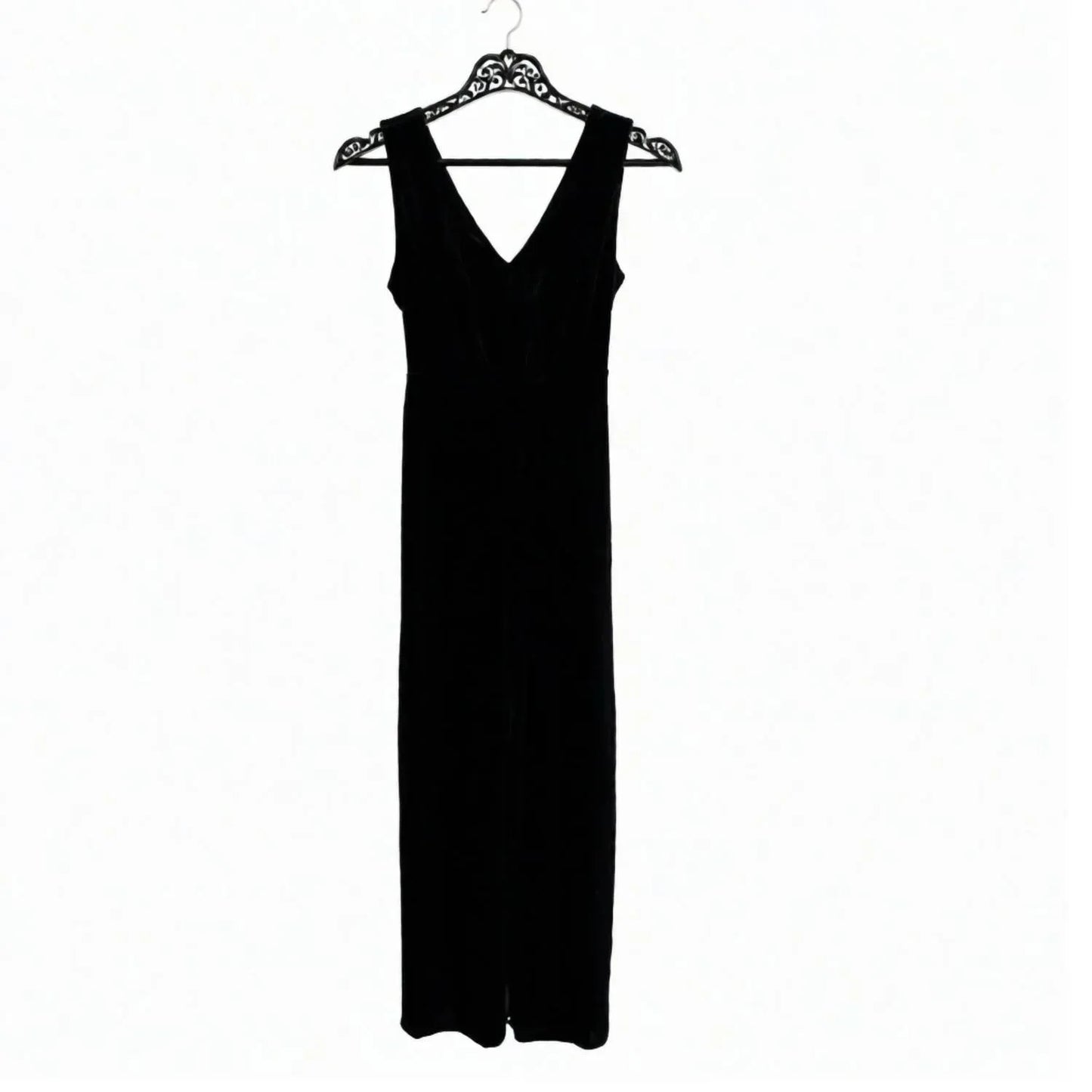 Cupshe - Velvet Cocktail Party Wide Leg Jumpsuit - Rack Hunt