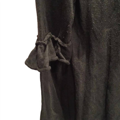 Women's Ruffled Elbow VNeck Long Sleeve Sweater