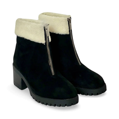 Women's Cable Lug Booties