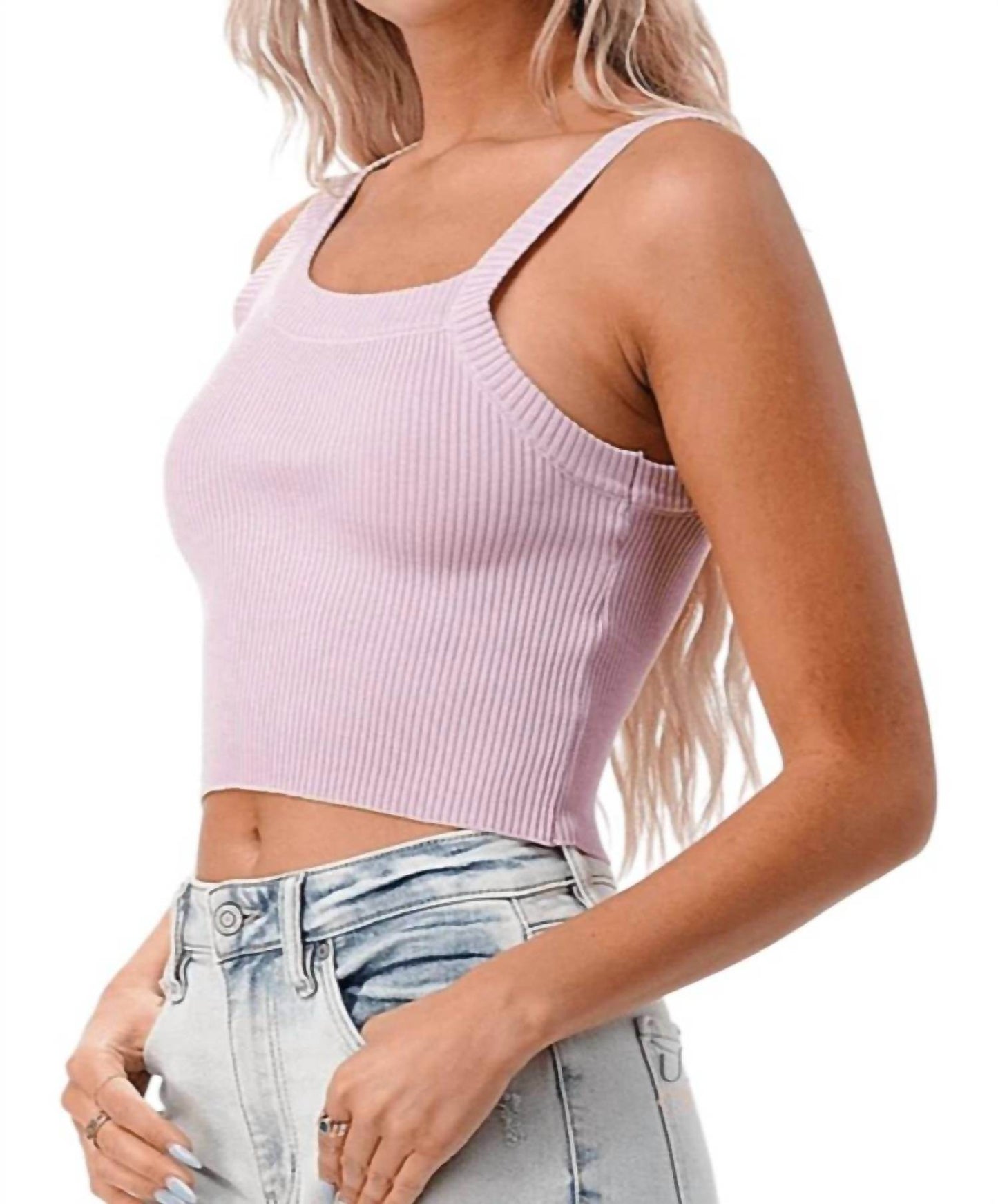 Thinkable - Sarah Crop Tank Top - Rack Hunt -