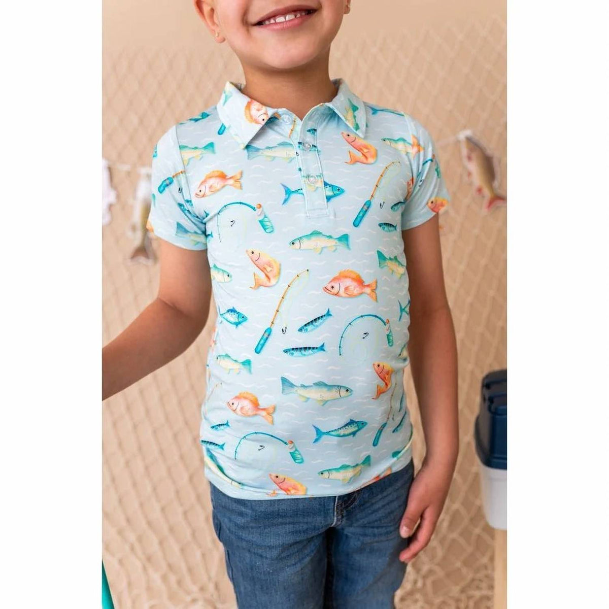 Boy's Catch Of The Day Polo Shirt