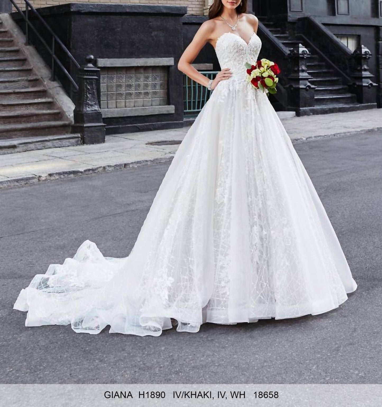 Kitty Chen Couture - Giana Lace Wedding Dress - Rack Hunt