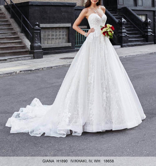 Kitty Chen Couture - Giana Lace Wedding Dress - Rack Hunt