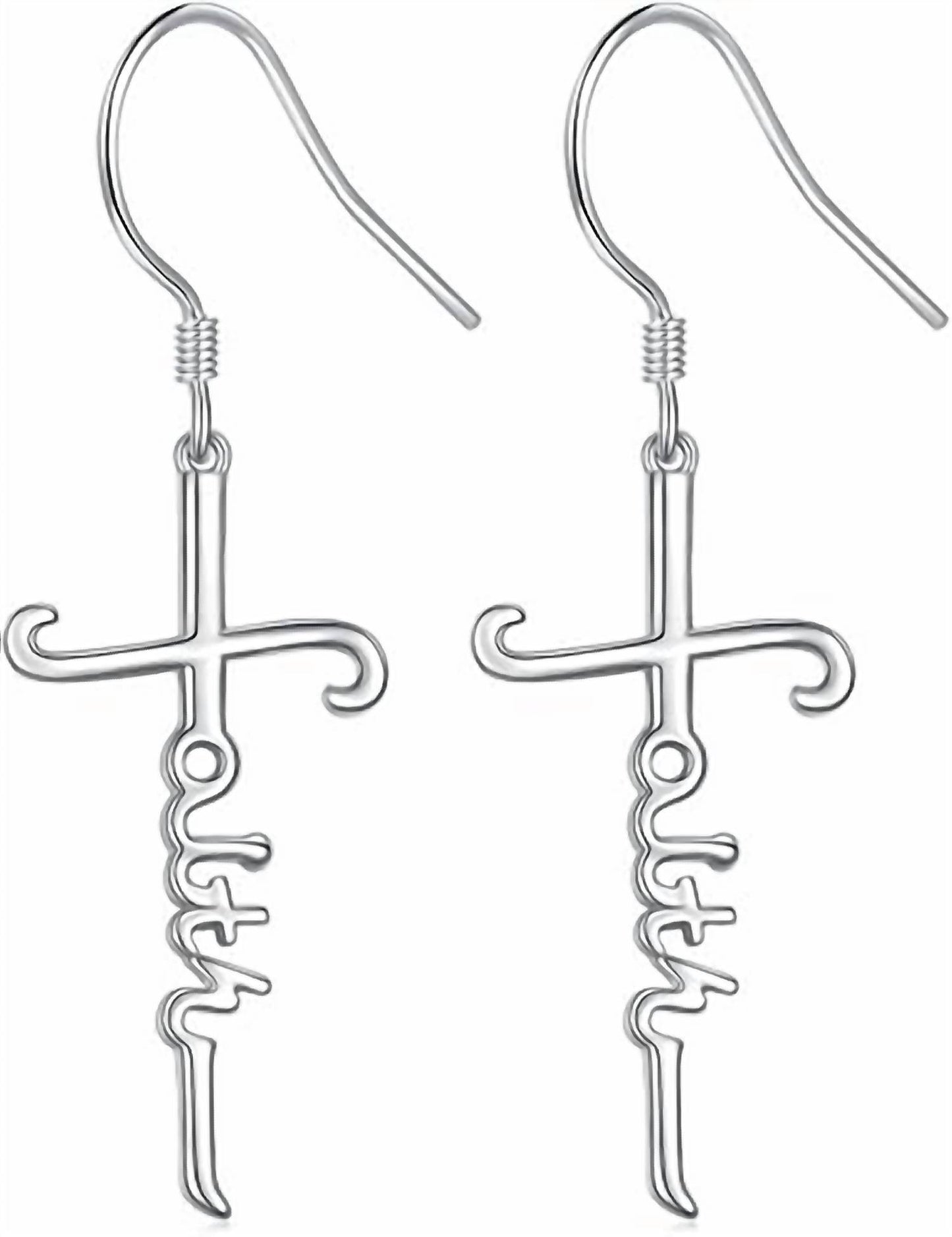 Allyanna Gifts - Women's Faith Dangle Earrings - Rack Hunt
