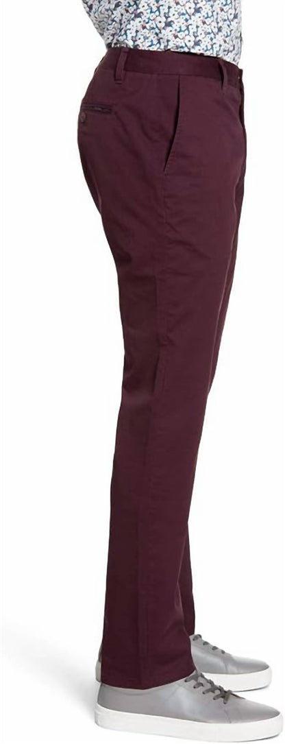Slim Stretch Washed Chino Pants