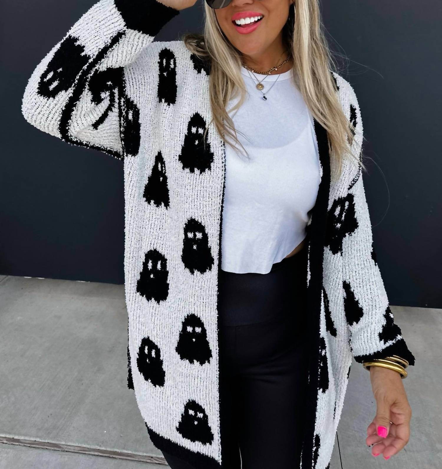 Blakely - The Cozy Cloud Halloween Super Soft Fall Cardigan - Rack Hunt