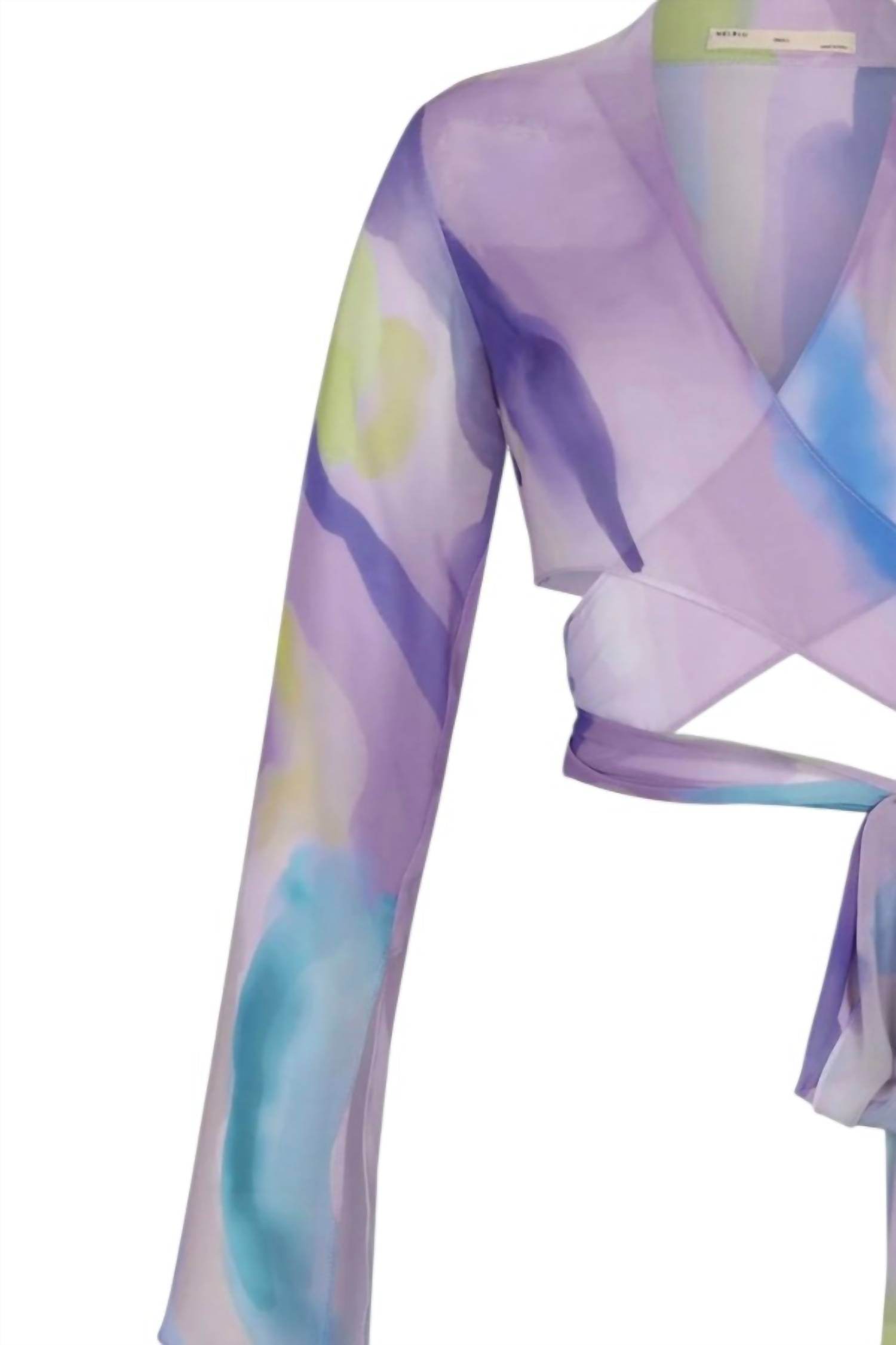 Nelblu - Women's Ada Sheer V-neck Top - Rack Hunt -