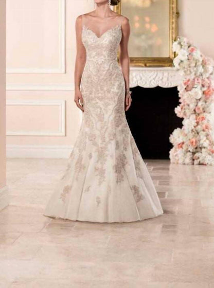 Fit-and-flare Wedding Dress
