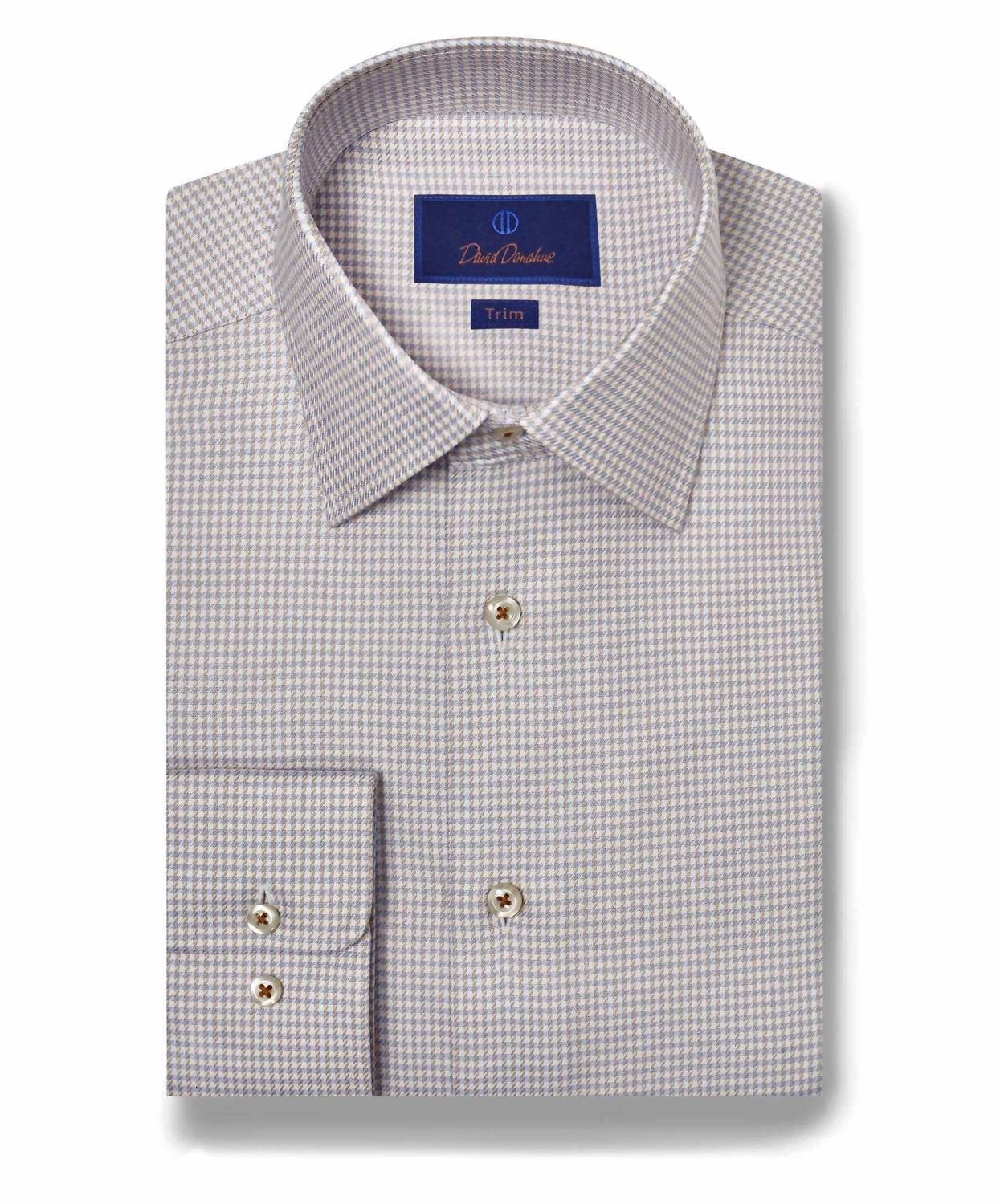 Sky And Dune Twill Checkered Shirt