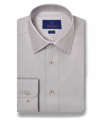 Sky And Dune Twill Checkered Shirt