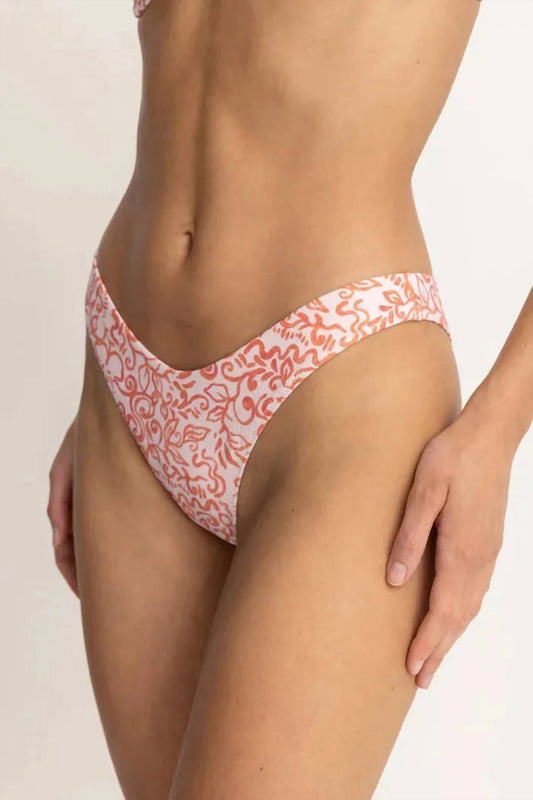 Islander Floral Hi Cut Bottom