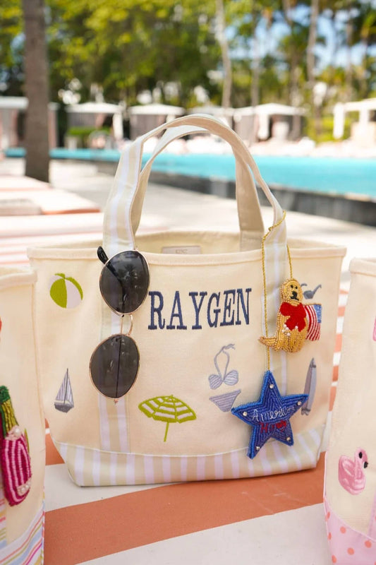 Women's Icon Mini Embroidered Canvas Tote