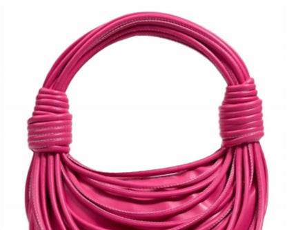 Emily Handwoven Noodle Clutch Purse