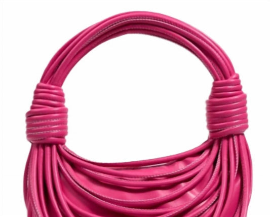 Emily Handwoven Noodle Clutch Purse