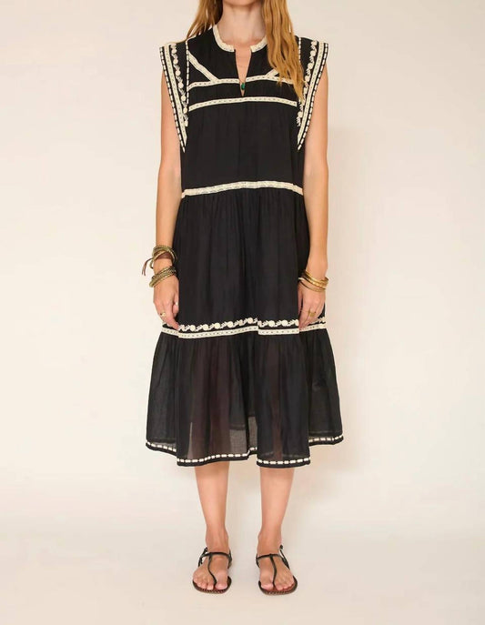 Roleo Bohemian Midi Dress