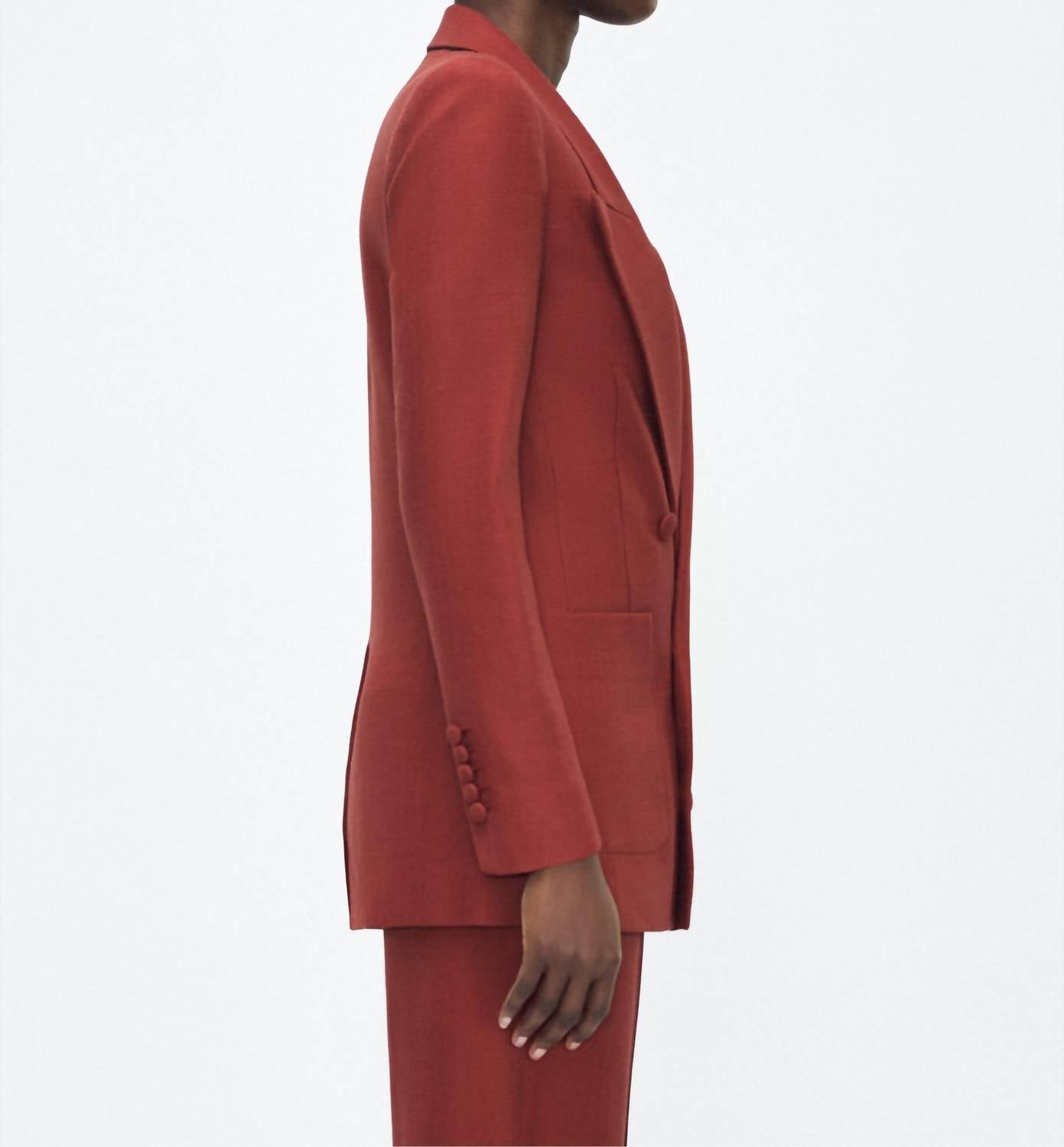 Riva Double-breasted Front Jacket