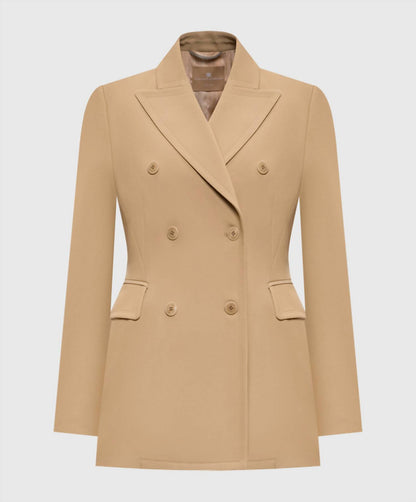 Double Breasted Cady Jacket