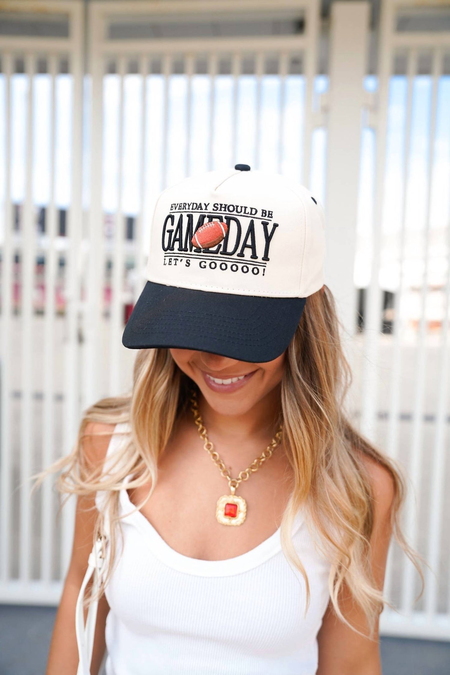 Women's Everyday Should Be Gameday Vintage Trucker Hat