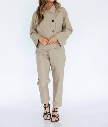 Popeline Pant
