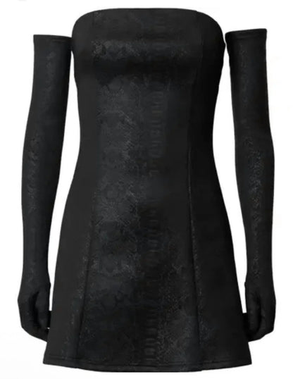 Miscreants London - Cupid Mini Dress & Gloves - Rack Hunt
