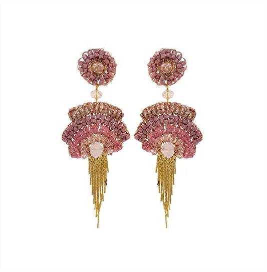 Women's Fergie Mini Chandelier Handmade Earrings