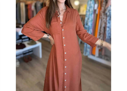 Zinzane - Maxi Shirt Dress - Rack Hunt