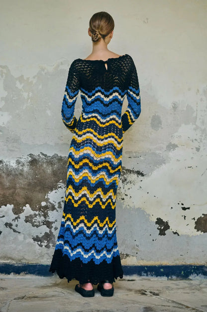 ESCVDO - Sumac Maxi Dress - side view - Rack Hunt