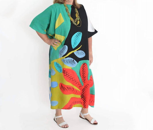 Bali Forest Kaftan Dress
