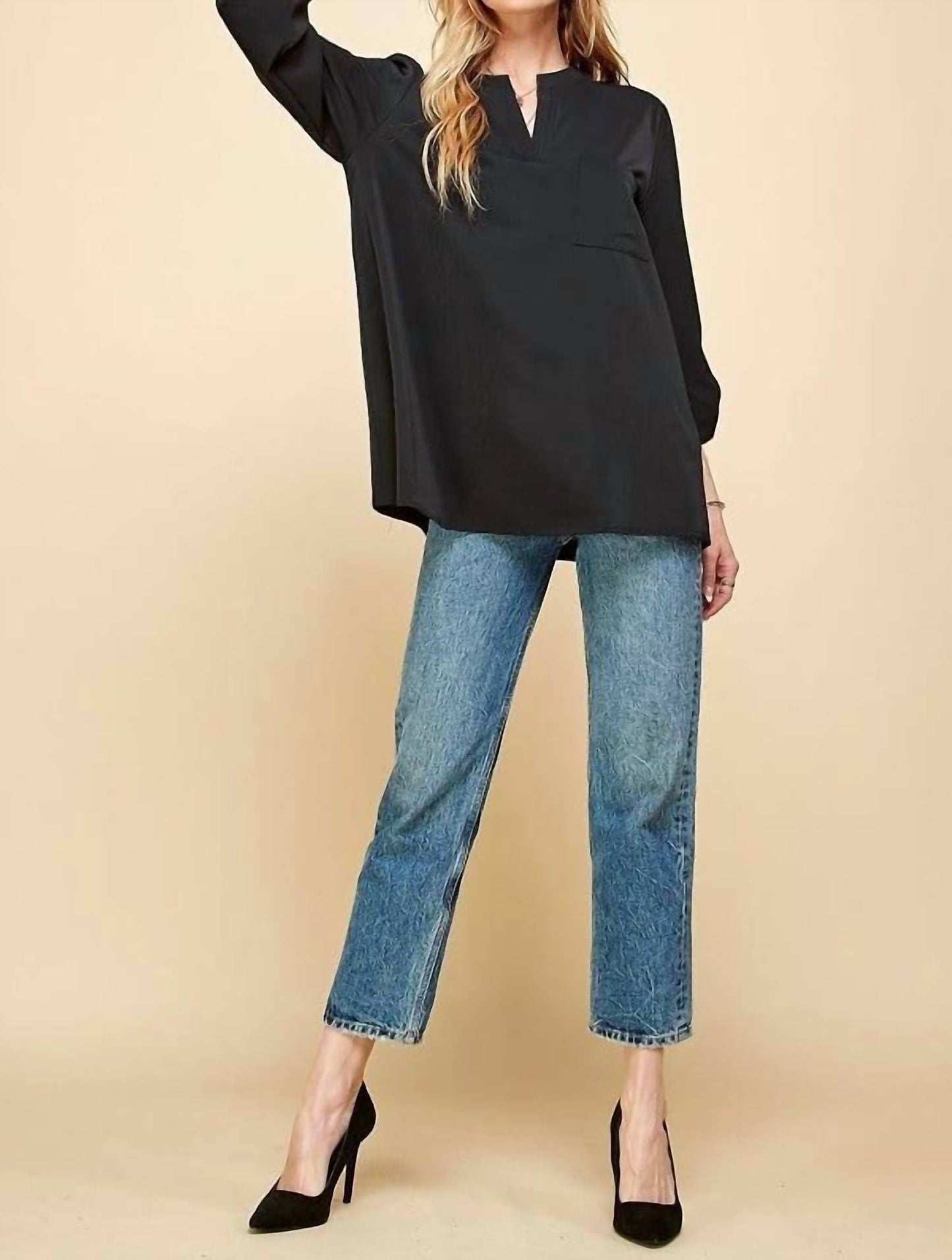 Open Loose Fit Top