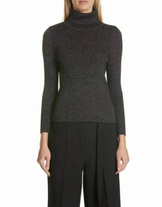 Robert Rodriguez - Lurex Rib Knit Turtleneck Sweater - Rack Hunt -