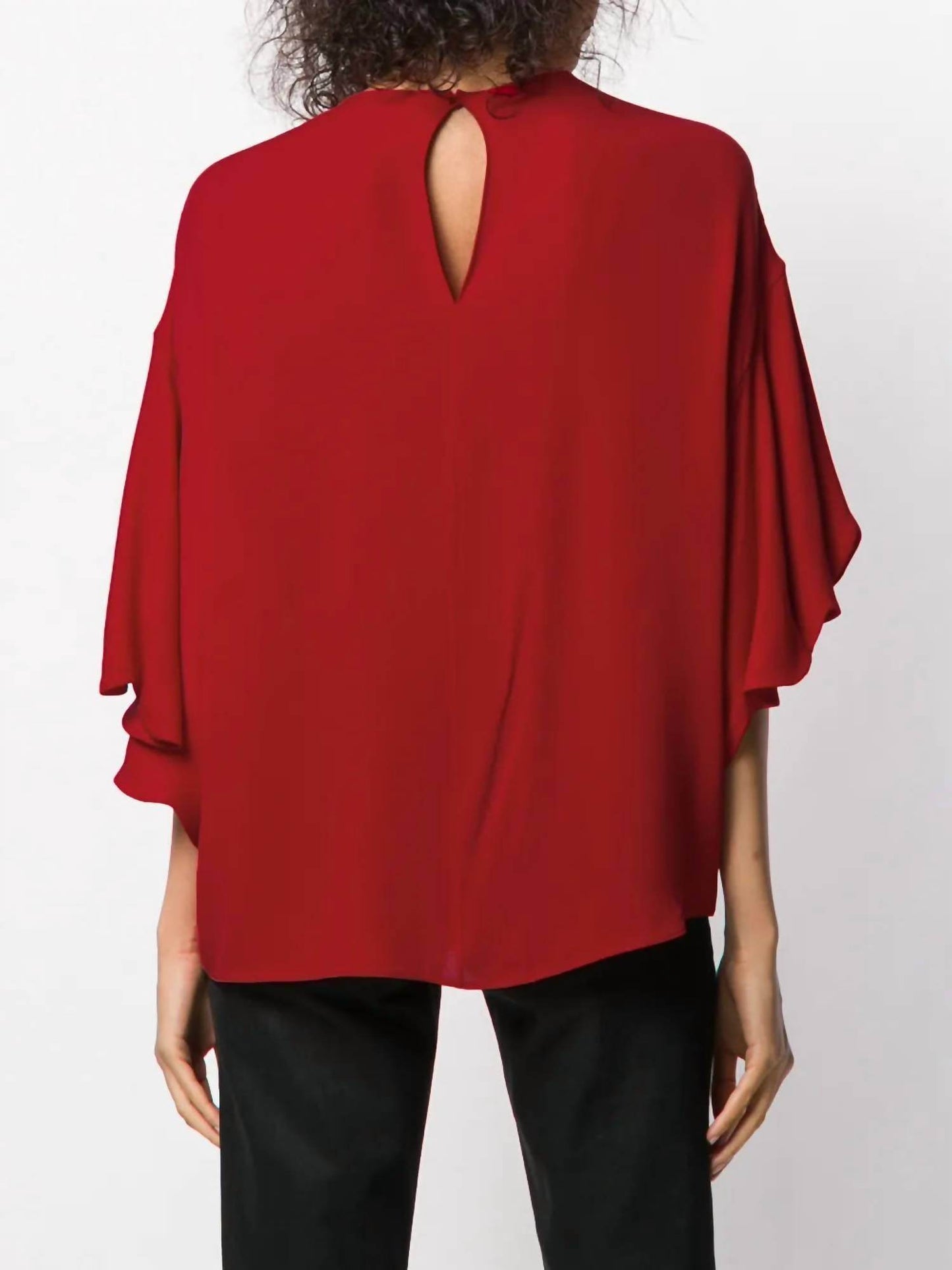 Valentino - Frilled Tulip Sleeve Blouse - Rack Hunt
