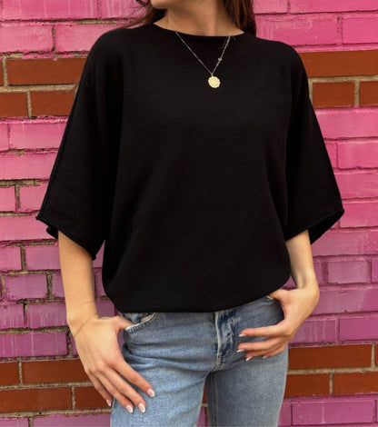 Mia Crewneck Batwing Sweater