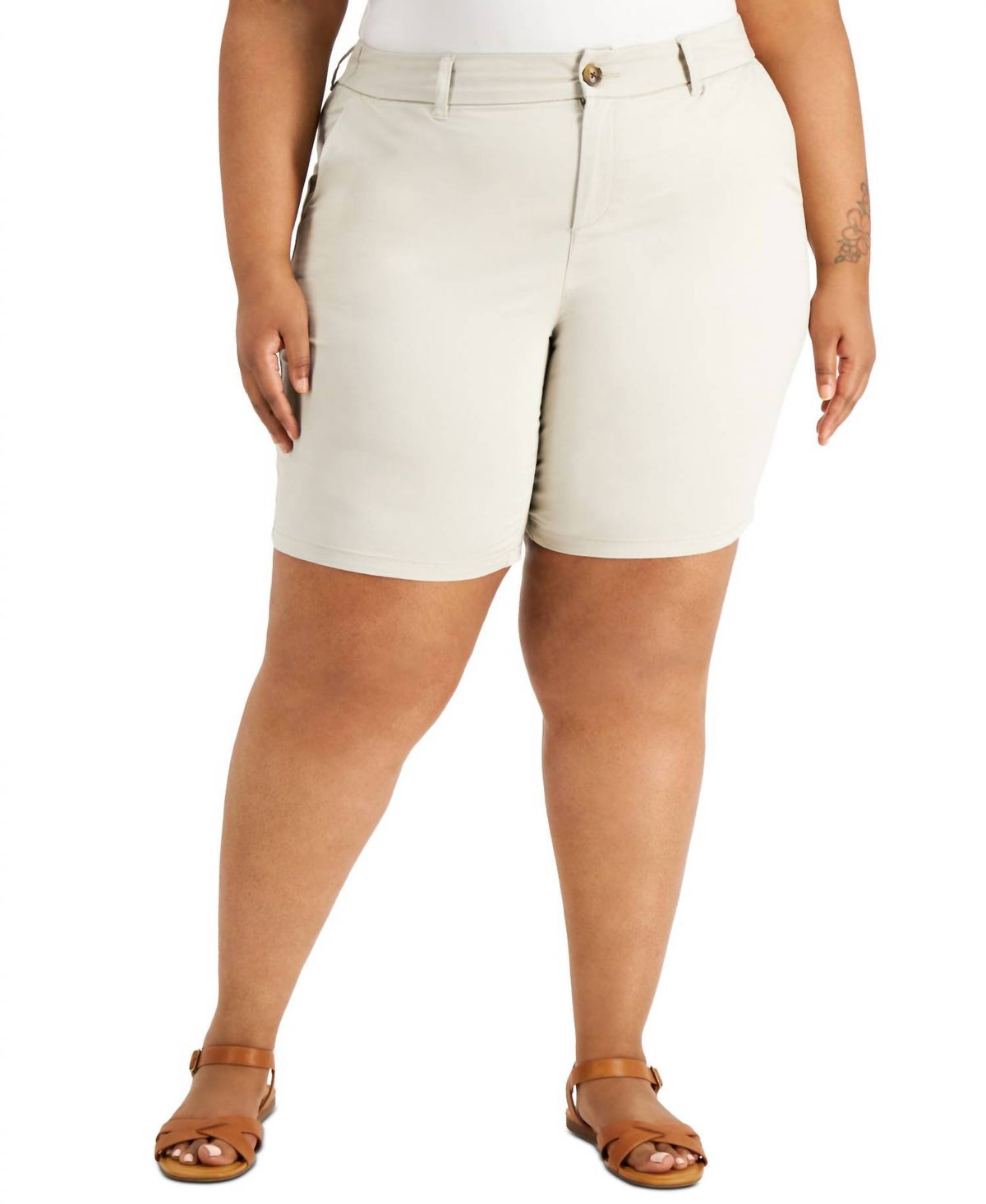 Women's Chino Shorts - Plus