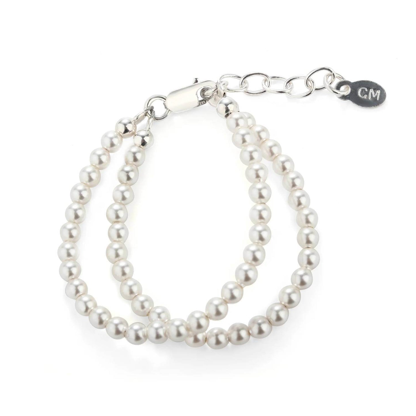 Cherished Moments - Elizabeth Pearl And Sterling Silver Bracelet - Rack Hunt -