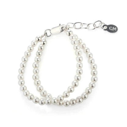 Cherished Moments - Elizabeth Pearl And Sterling Silver Bracelet - Rack Hunt