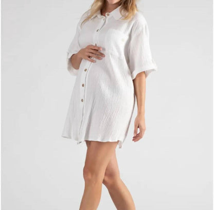 Bertille Maternity And Nursing Beach Dress