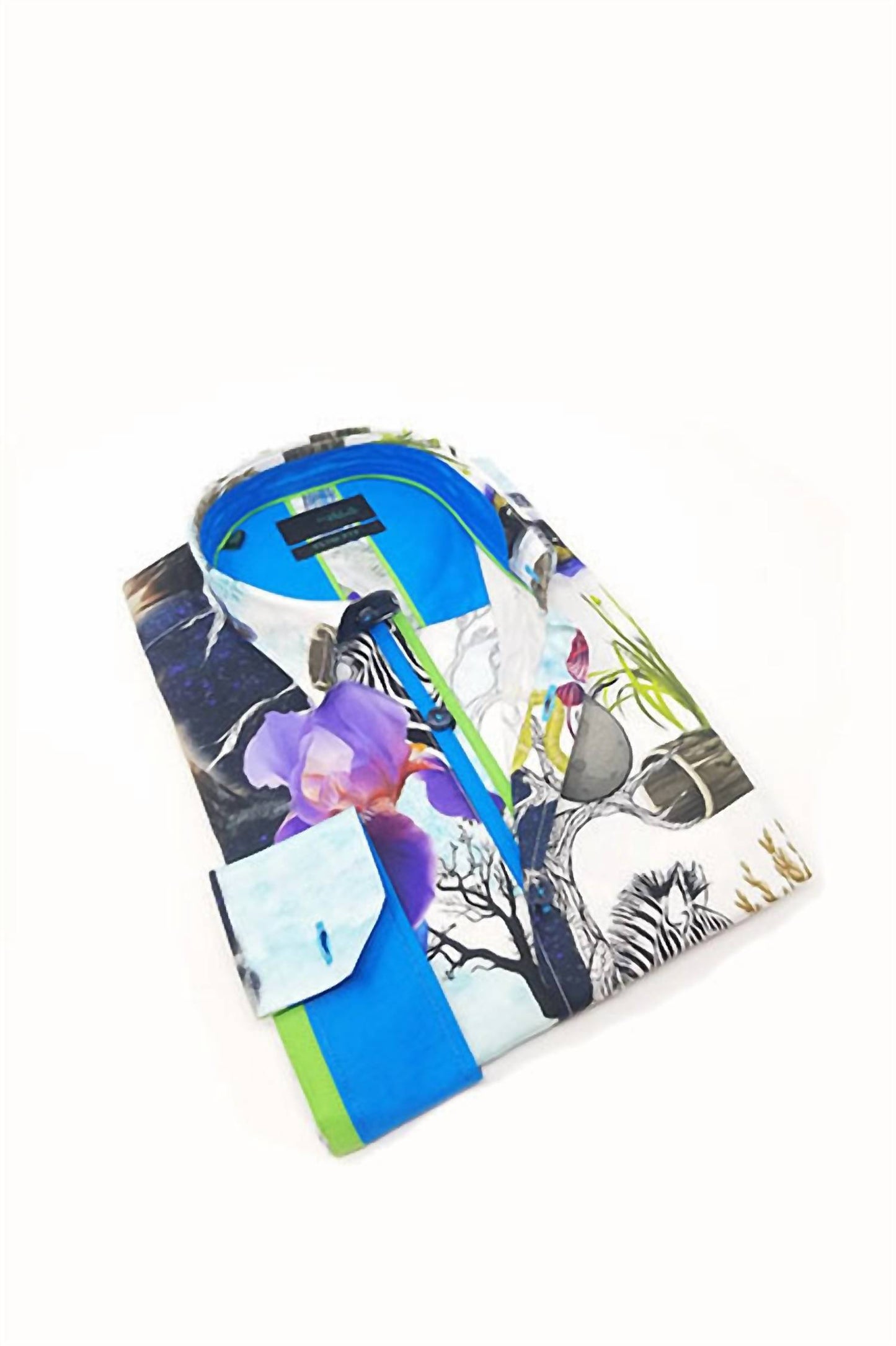 Natural Mystic Button Down Print Shirt