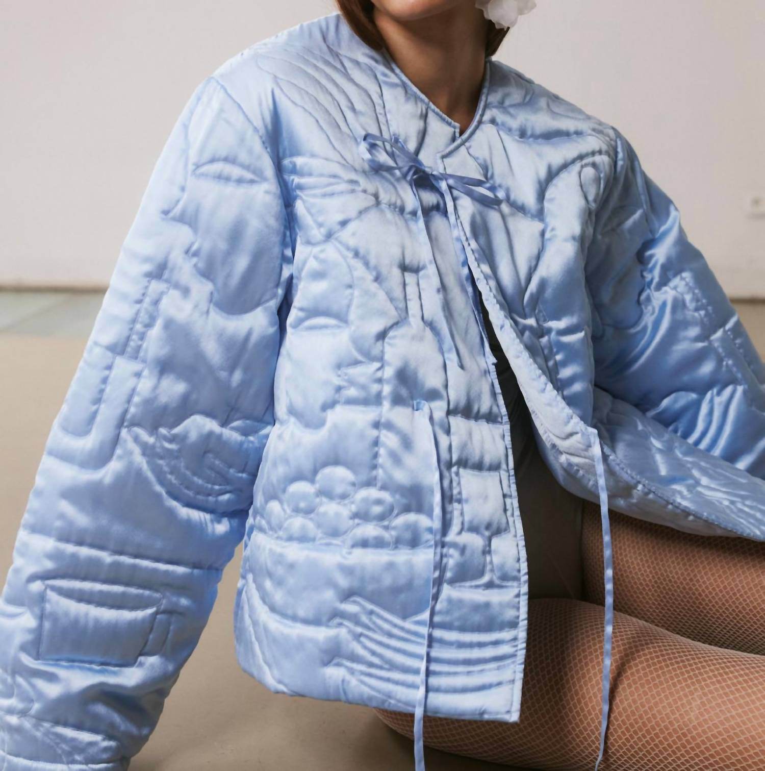 SAEMDI - Padded Embroidery Jacket - Rack Hunt -