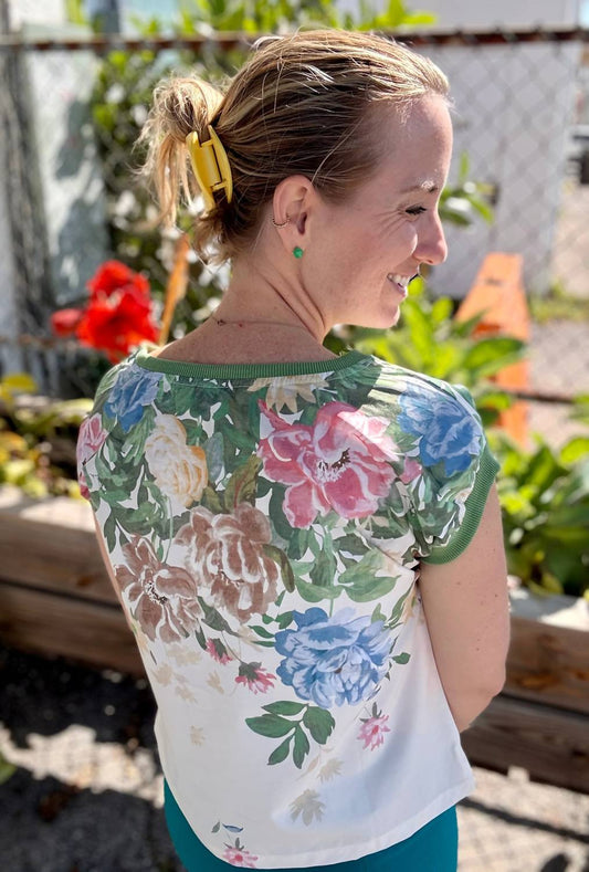 Print Floral Top